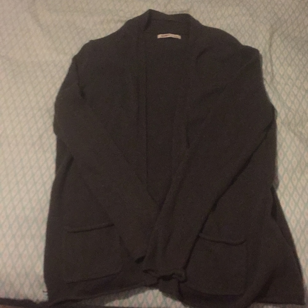 Olive green cardigan old navy Large